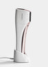 HOMETHERA device with its charging cradle in the manufacturer 2.0-package image.