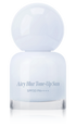 LIME Airy Blur Tone-Up Sun bottle in Clear Blue.