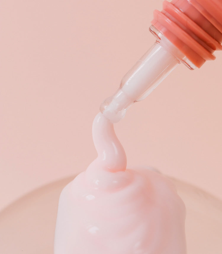 Real Collagen Intense Cream showing the soft elastic cream texture