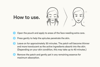 SKIT Hydrating &amp; Moisture Face Gel Patch manufacturer directions