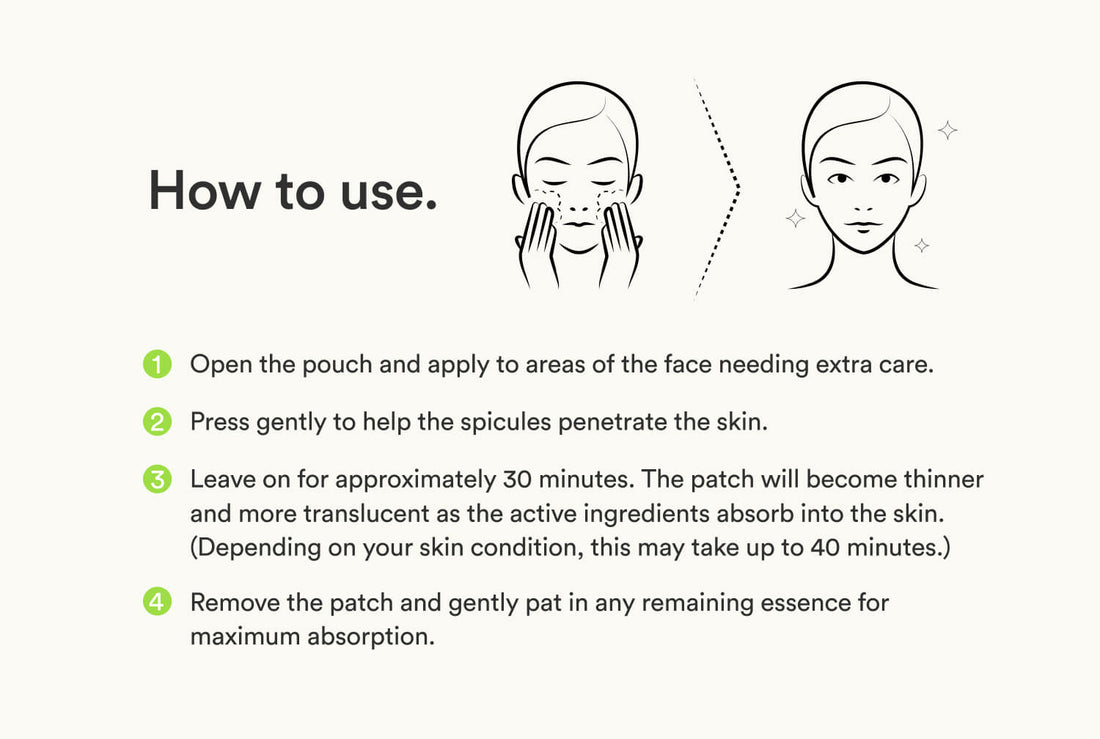 SKIT Calming &amp; Repair Face Gel Patch manufacturer directions