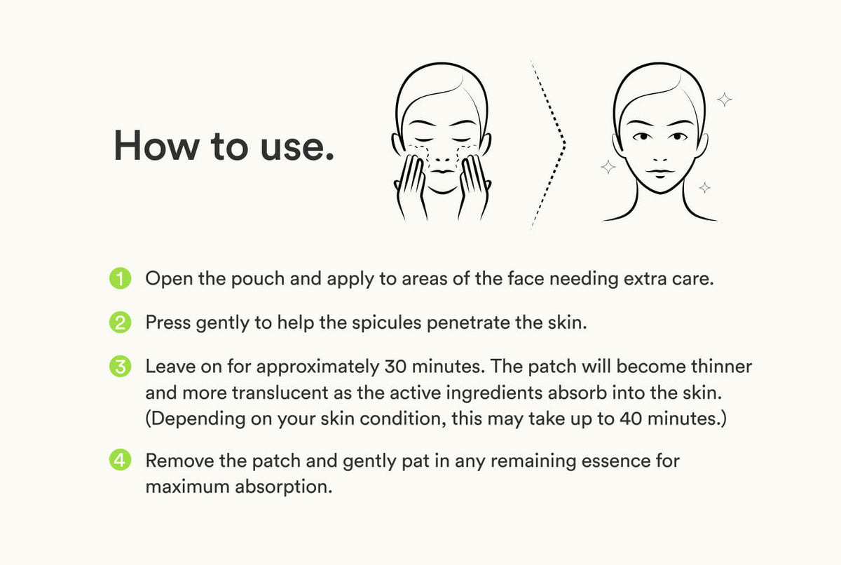 SKIT Calming &amp; Repair Face Gel Patch manufacturer directions