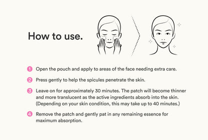 SKIT Lifting &amp; Glow Face Gel Patch manufacturer directions
