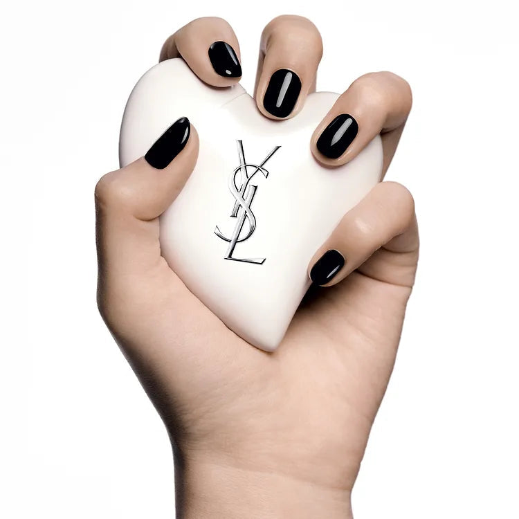Yves Saint Laurent Care Crush heart case held in hand