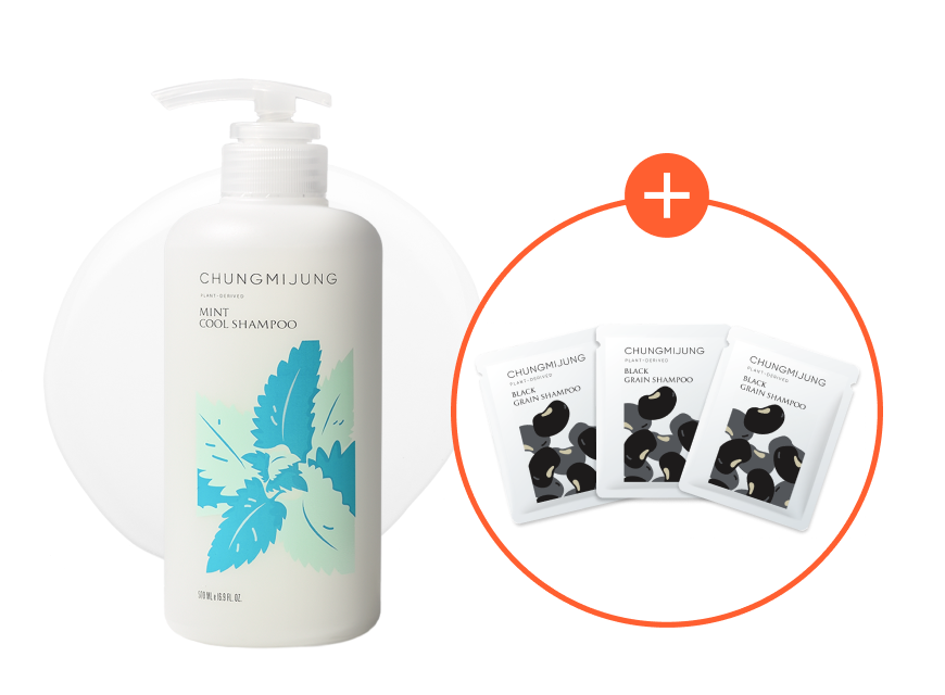 CHUNGMIJUNG Mint Cool Shampoo 500ml Trial Set — Korean manufacturer information 1.