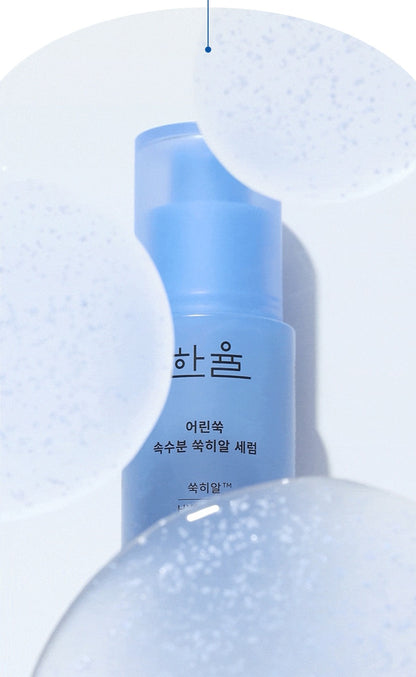 HANYUL x Hello Kitty Artemisia Hydrating Serum 40ml Refill &amp; Mirror Set native texture, shade or formula guide