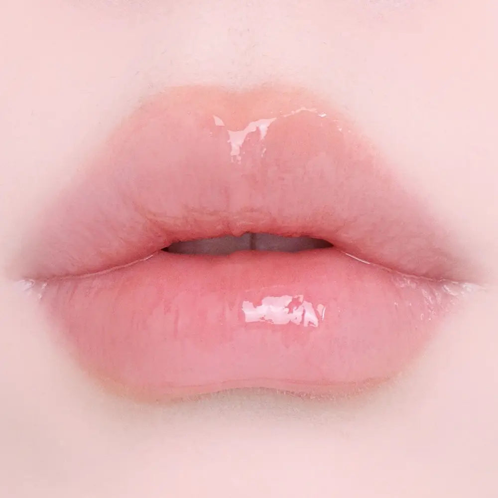 Love Fleur Glimmer Shine Gloss (3.5 g) — Milky actual manufacturer shade swatch.