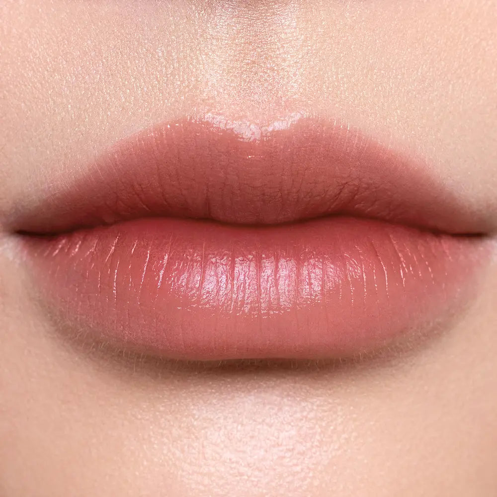 3CE Misty Lip Bare NUDE WHISPER lip colour result.