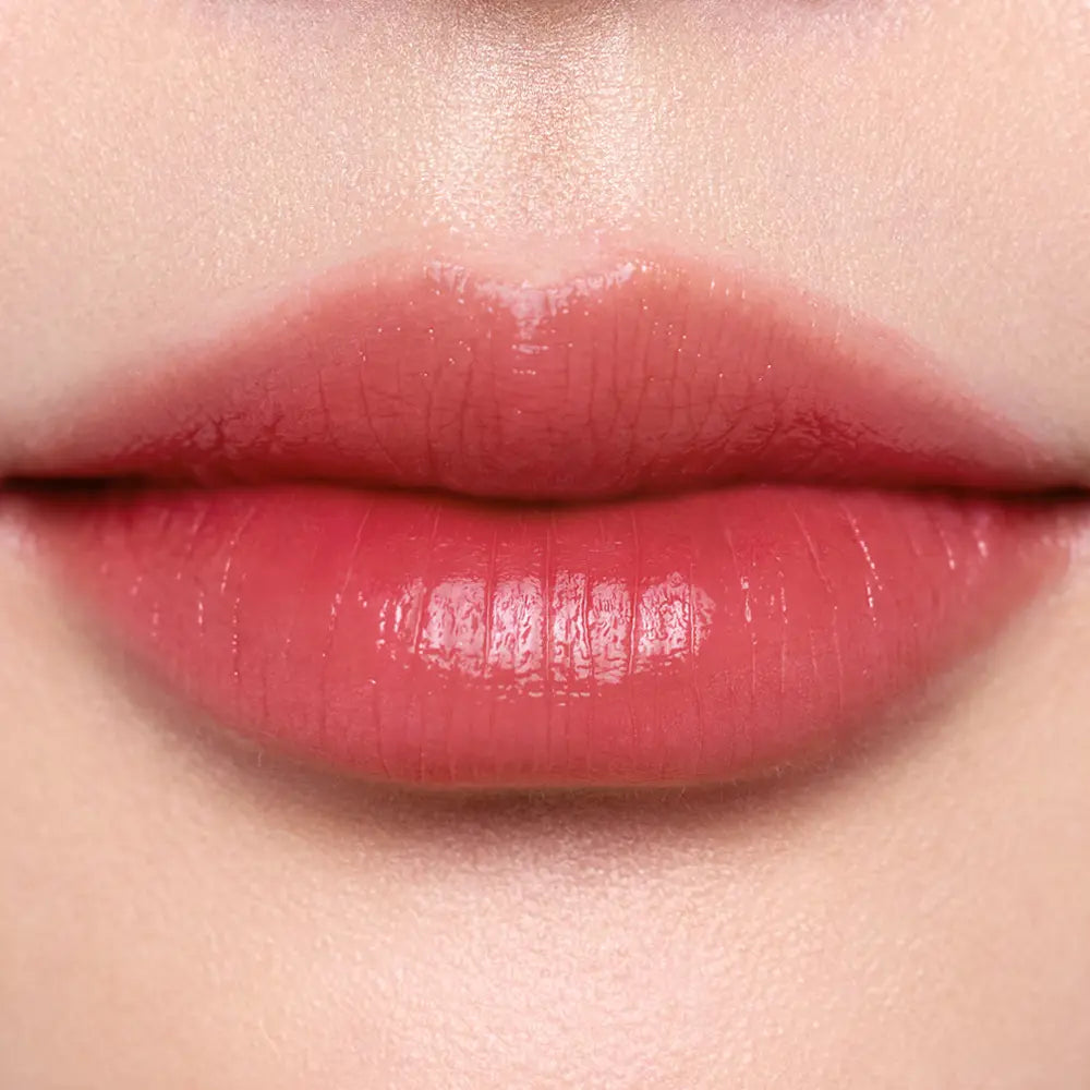 3CE Misty Lip Bare ROSE SIGH lip colour result.