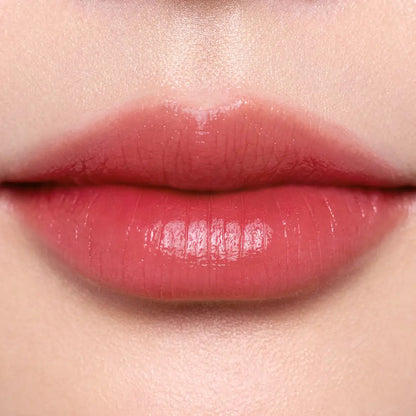 3CE Misty Lip Bare ROSE SIGH lip colour result.