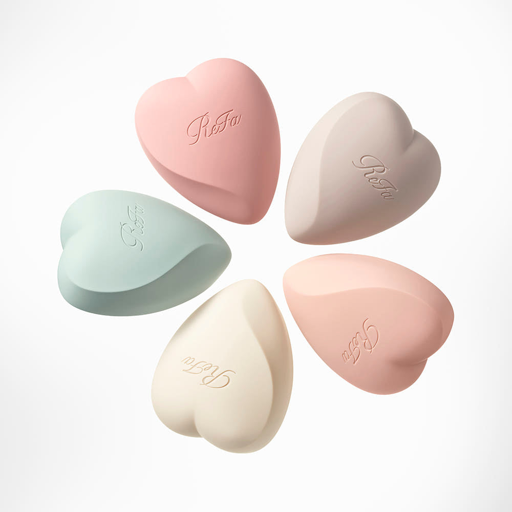 ReFa Heart Brush for Scalp five-colour range; one selected colour is supplied.