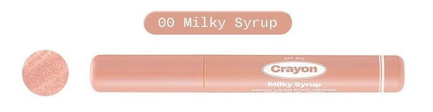 alternativestereo Mood Layer Stick Crayon 00 Milky Syrup 1.4g