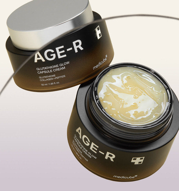 Medicube AGE-R Glutathione Glow Capsule Cream two50ml jars