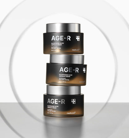 Medicube AGE-R Glutathione Glow Capsule Cream three50ml jars