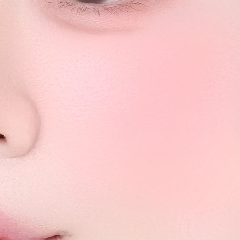 Love Fleur Pawming Blush (2.4 g) — 02 Soft Bunny actual manufacturer shade swatch.