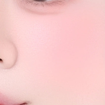 Love Fleur Pawming Blush (2.4 g) — 02 Soft Bunny actual manufacturer shade swatch.