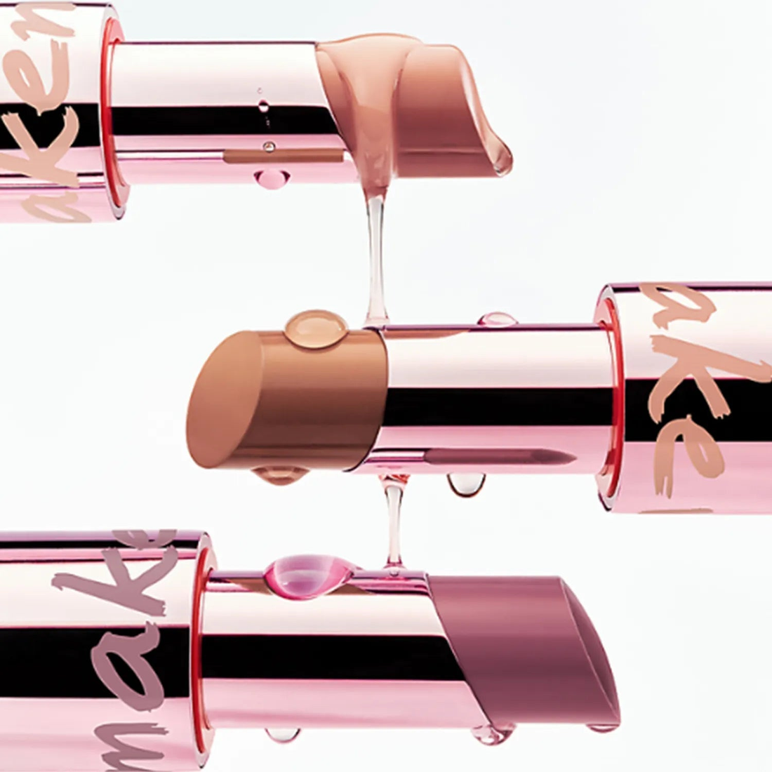 WAKEMAKE Lasting Glow Stick standard lipstick texture and glossy color finish