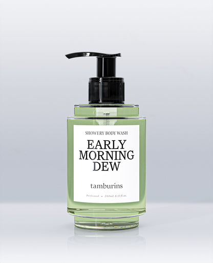 TAMBURINS Body Wash, Early Morning Dew, 240ml.