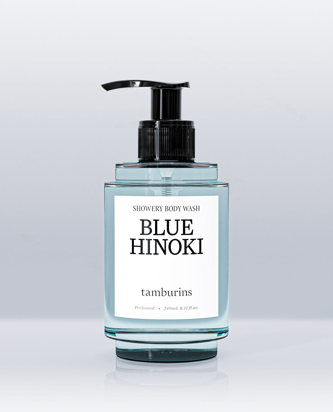TAMBURINS Body Wash, Blue Hinoki, 240ml.