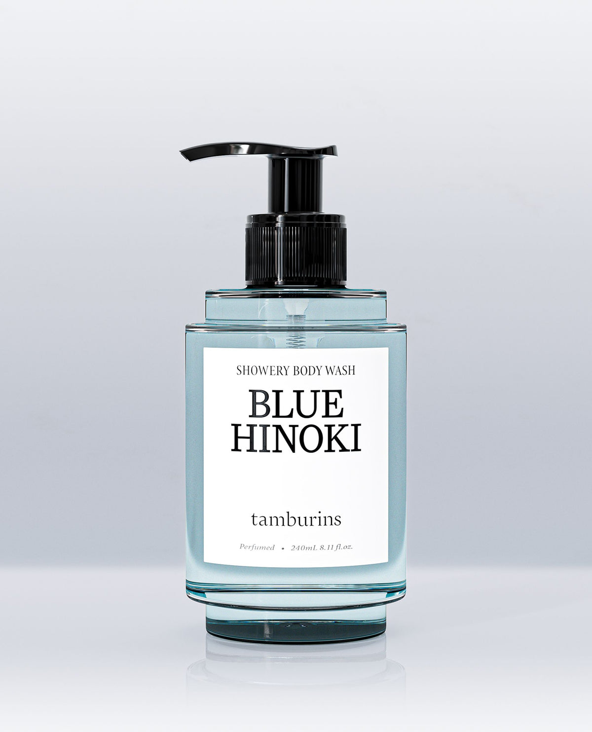 TAMBURINS Body Wash, Blue Hinoki, 240ml.