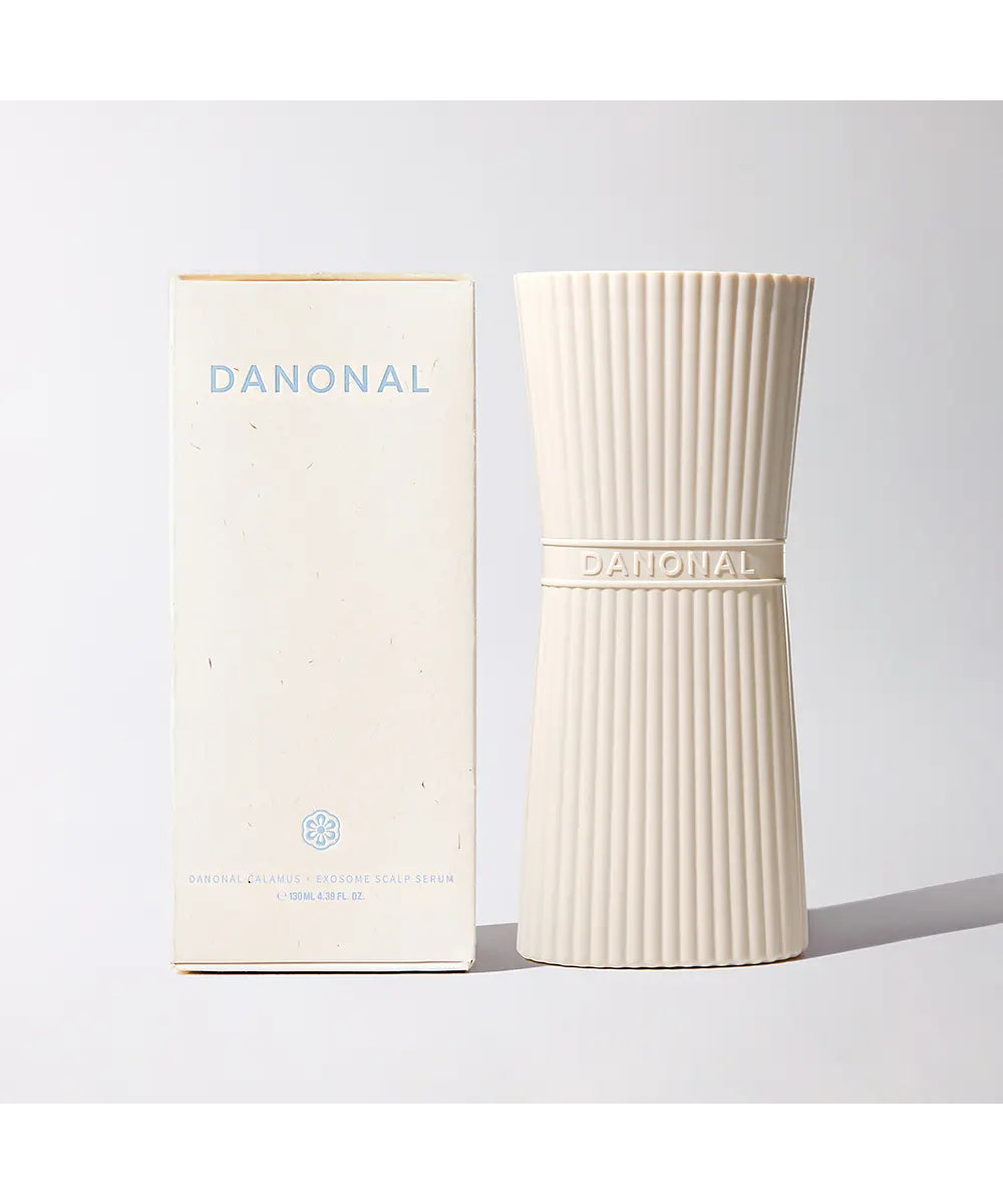 DANONAL Calamus Exosome Scalp Serum original130ml brush bottle and outer carton