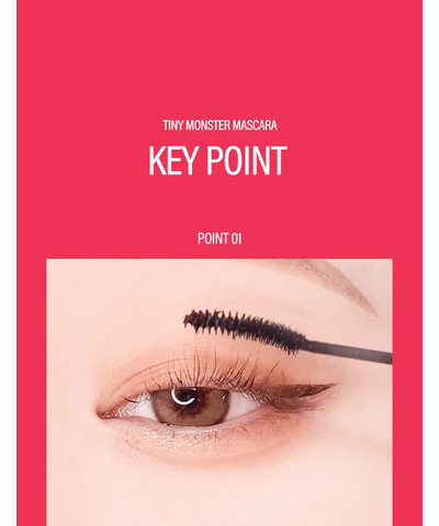 BLESSED MOON Tiny Monster Mascara 3g original application guide