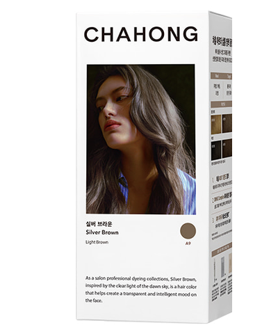 CHAHONG Origin Hair Color original single retail carton, Silver Brown