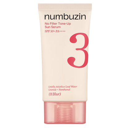 numbuzin No.3 No Filter Tone-Up Sun Serum50ml, Blur: one complete real tube with native label and cap.