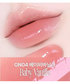 fwee Rose Obsession original GN04 Baby Vanilla labeled lip swatch