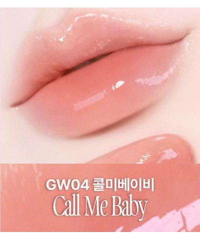 fwee Rose Obsession original GW04 Call Me Baby labeled lip swatch