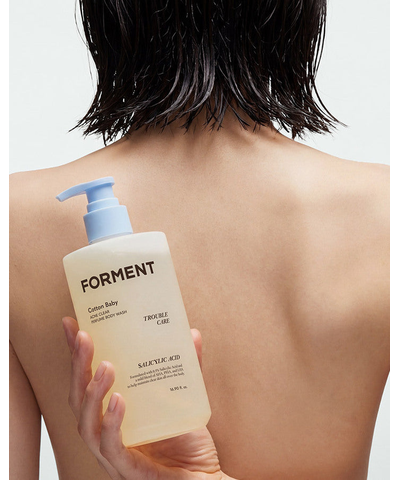 FORMENT Cotton Baby Body Wash original held-bottle body-care photo