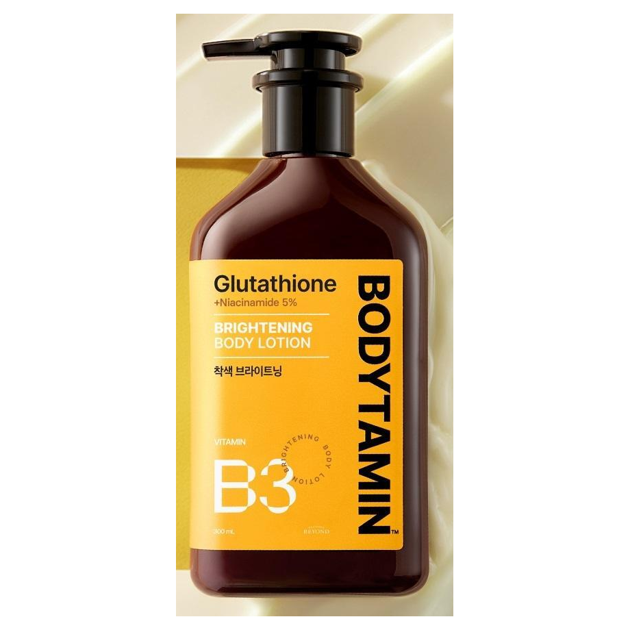 BEYOND Bodytamin Glutathione Brightening Body Lotion complete 300ml original pump bottle