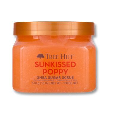 Tree Hut Shea Sugar Scrub Sunkissed Poppy complete original510g jar