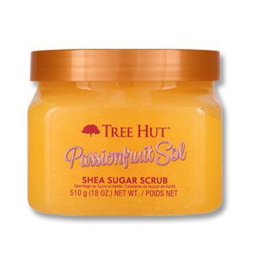 Tree Hut Shea Sugar Scrub Passionfruit Sol complete original510g jar