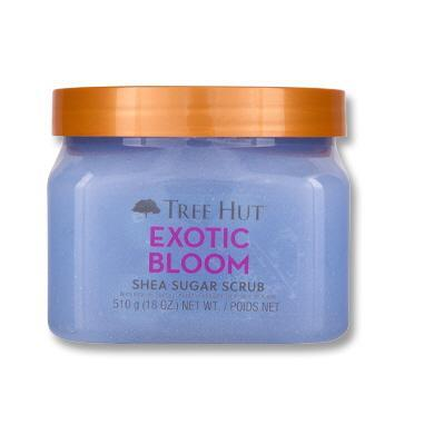 Tree Hut Shea Sugar Scrub Exotic Bloom complete original510g jar