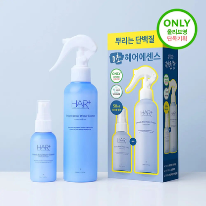 HAIR+ Protein Bond Water Essence200ml +50ml Set: complete actual supplier sale-unit photograph with native packaging and labels preserved.