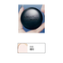 ABOUTTONEBlurPowderPact9g 01 Fair: shared actual closed black case photograph and the original actual shade card; case exterior is shared across shades, not a photographed open pan of this shade.