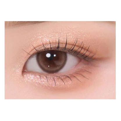 BBIA 01Nude Blush actual eye makeup finish