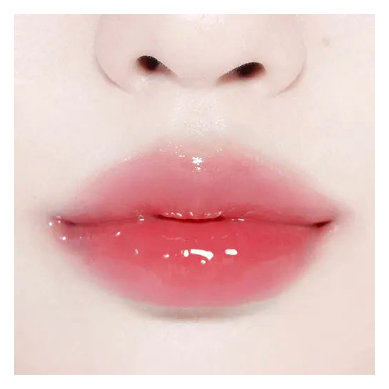 BBIA Over Glaze 12 Apple Syrup actual lip-wear color sample; not a bottle front photograph