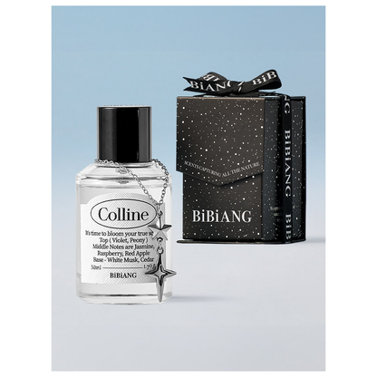 BIBIANG Colline complete 50ml bottle, original decorative charm and photographed original carton