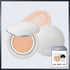 rom&nd standard silver UFO Cover Cushion 19N Light original kit graphic; one compact, matching refill, thick puff and standard puff shown. No Sanrio character edition or magnetic grip included.