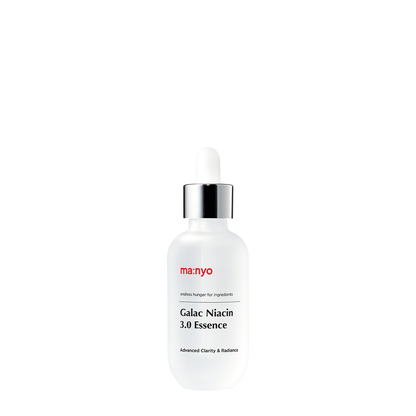 Single Galac Niacin 3.0 Essence bottle for packaging reference; three bottles are included.