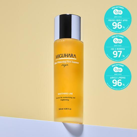 MIGUHARA Ultra Whitening First Essence Origin 120ml genuine exact sale-unit photograph.
