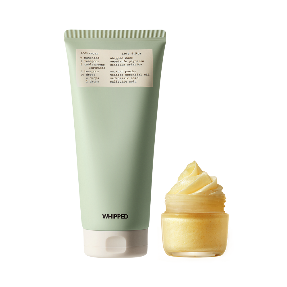 WHIPPED Vegan Pack Cleanser 130g + 25ml Mini Mugtree exact complete sale unit including mini.