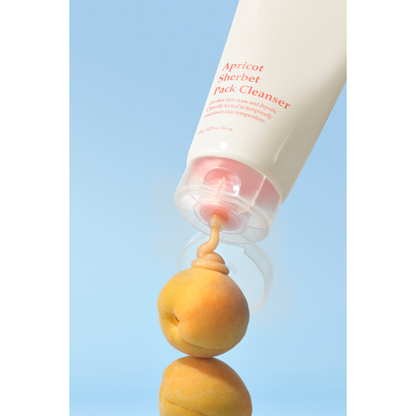 Apricot Sherbet Pack Cleanser 120g: texture and formula guide