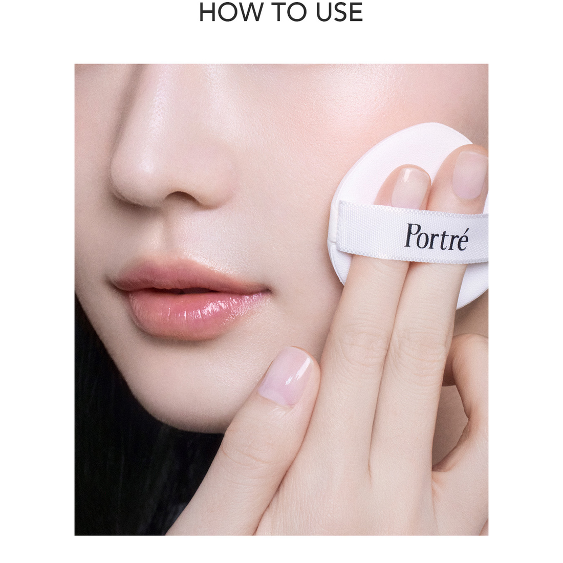 Portré Pure Layer Cushion Glow 15g product guide.