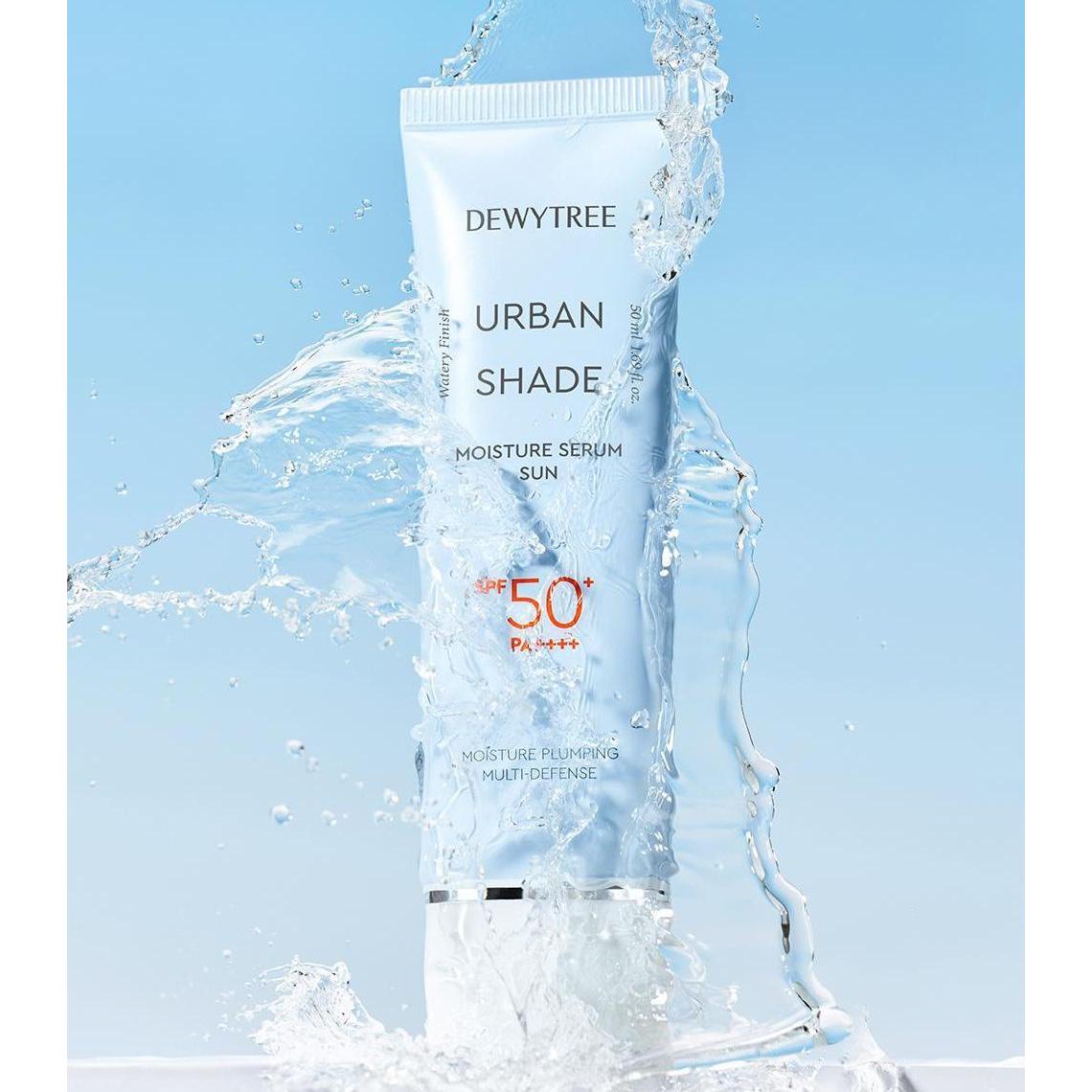 DEWYTREE Urban Shade Moisture Serum Sun 50ml in the exact offered Urban Shade packaging