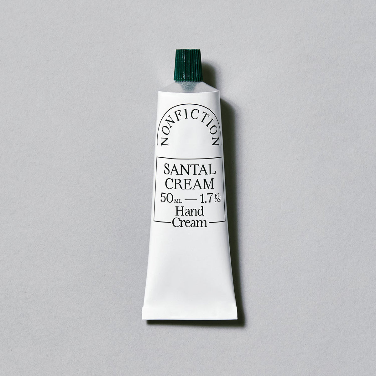 NONFICTION Santal Cream Hand Cream 50ml single tube; exact fragrance and capacity labels intact.