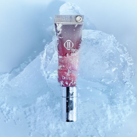 Dinto Frozen Lip Jelly 10ml in its original frosted tube; generic product presentation, selected shade varies.