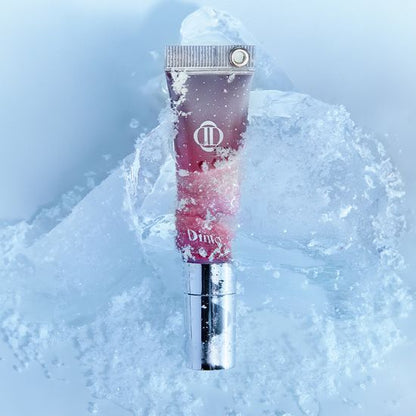 Dinto Frozen Lip Jelly 10ml in its original frosted tube; generic product presentation, selected shade varies.